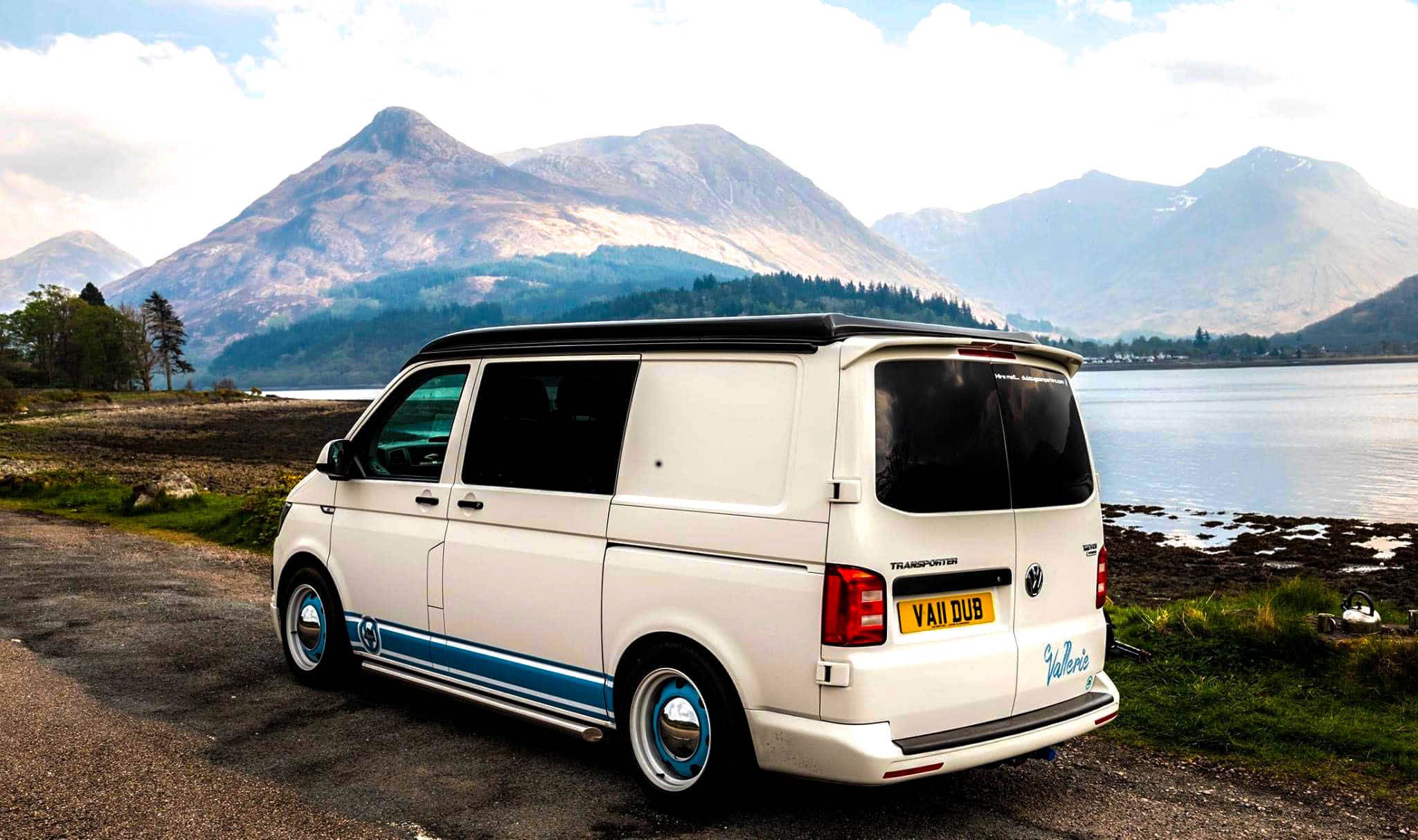 A VW T6 Campervan called Vallerie and for hire in MONMOUTH, Monmouthshire
