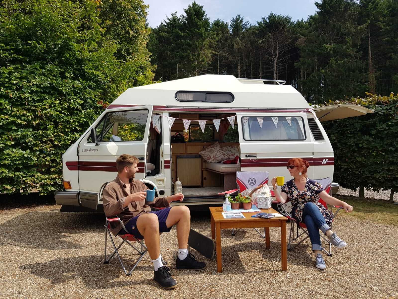 A  Campervan called Angie and  for hire in Norwich, Norfolk