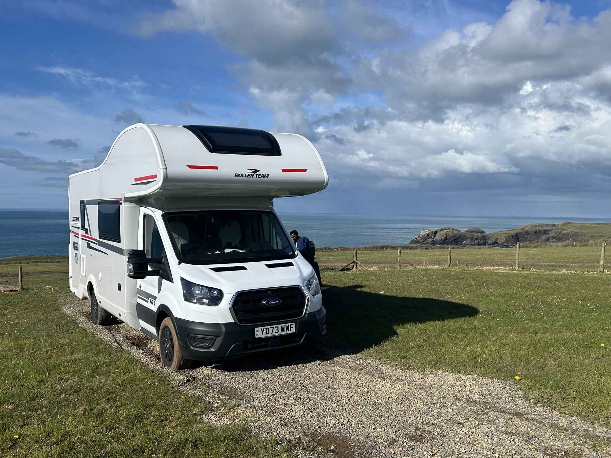 A Motorhome called panda and for hire in Sittingbourn, Kent