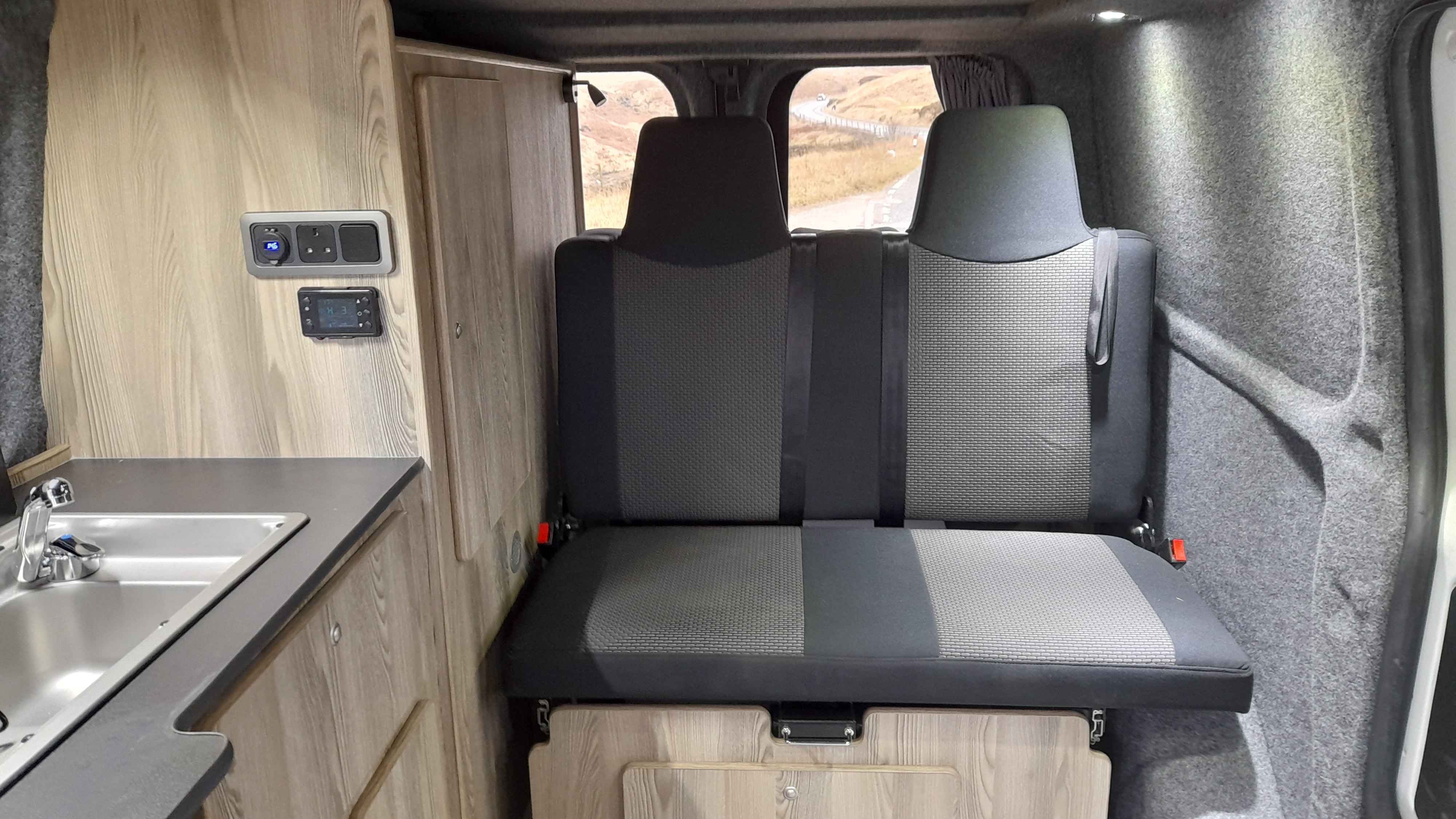A Ford Campervan called Transit and for hire in Rochdale, Lancashire