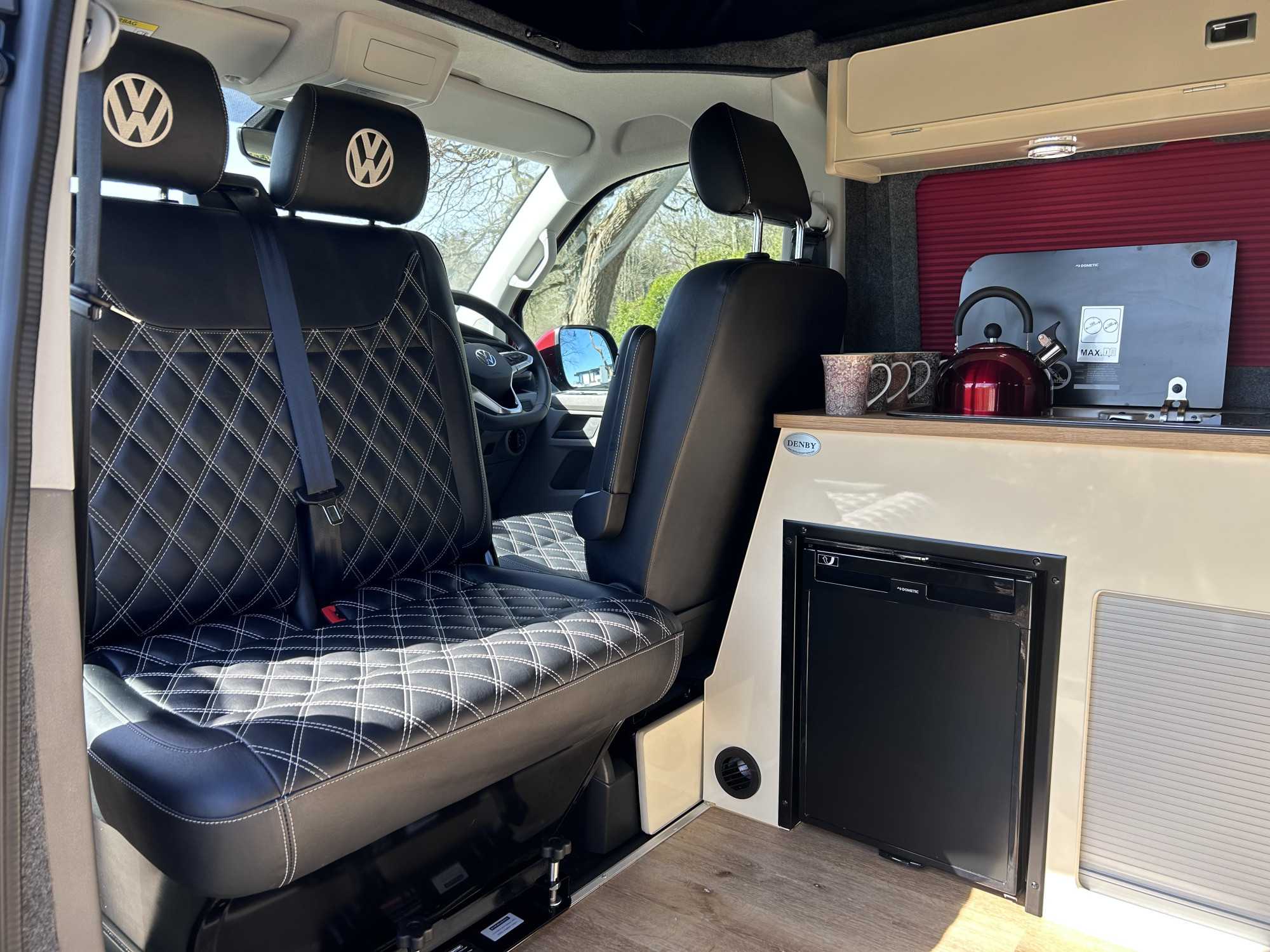 A VW T6 Campervan called RubyDub and for hire in knutsford, Cheshire