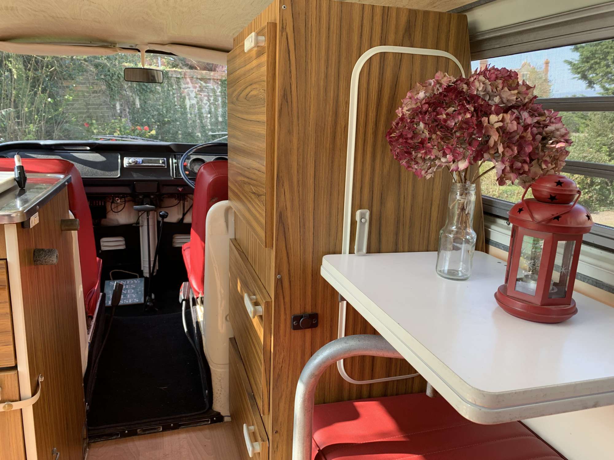 A VW T2 Classic Campervan called Alfred and for hire in Taunton, Somerset
