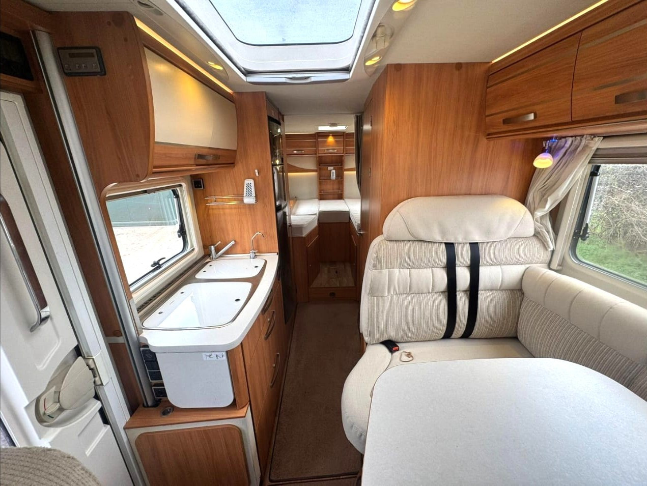 A Hymer Motorhome called Ellen-Mae and for hire 