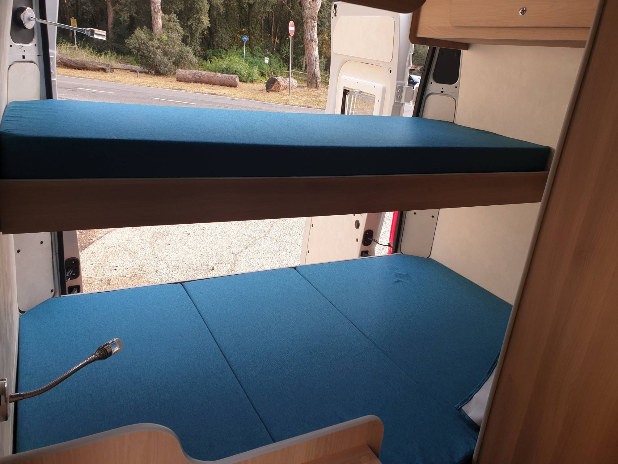 A Fiat Campervan called Kai-Family and for hire in roma, Italy