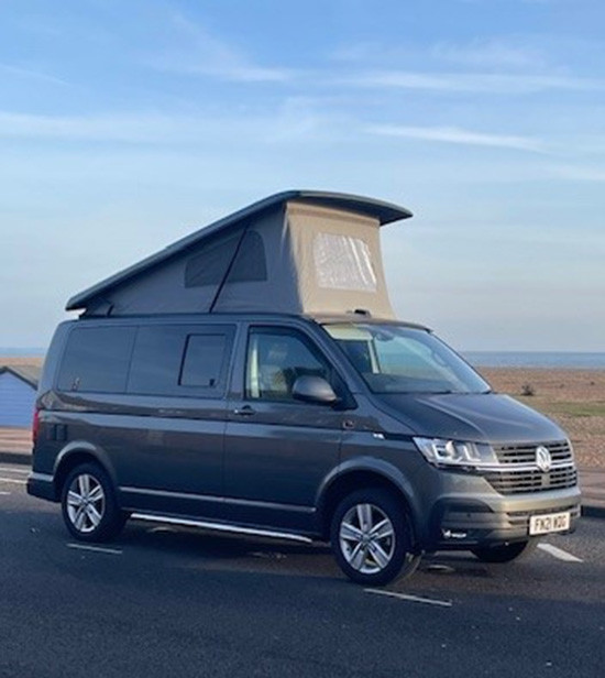 A VW T6 Campervan called Otto and for hire in Newbury (Berkshire - Hampshire Boarder), England