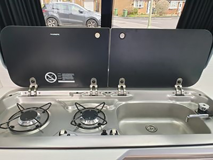 A VW T6 Campervan called Scooby and for hire 