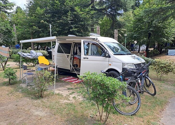 A VW T5 Campervan called Go and Go for hire in Radomlje,