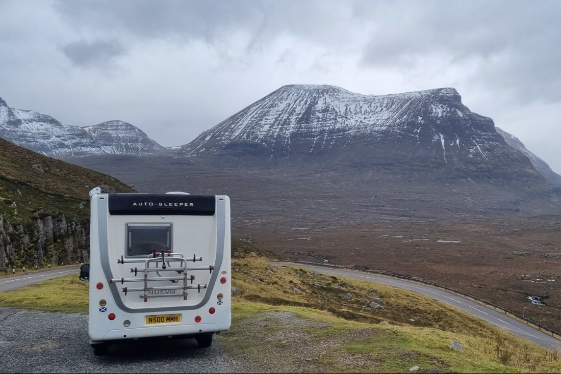 A Auto Sleepers Motorhome called Lisa and for hire in Hopeman , Moray