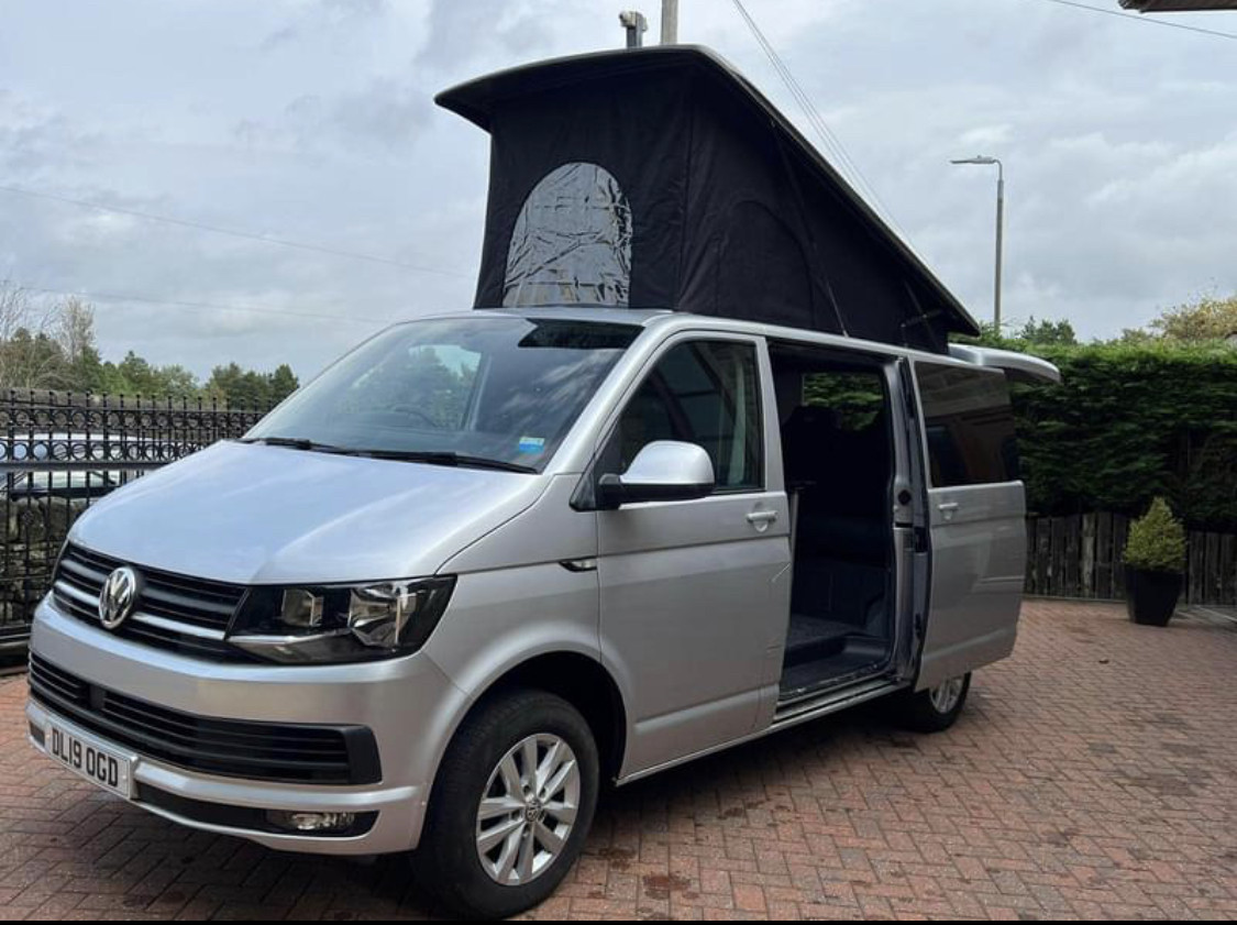 A VW T6 Campervan called Pablo and for hire in York, England