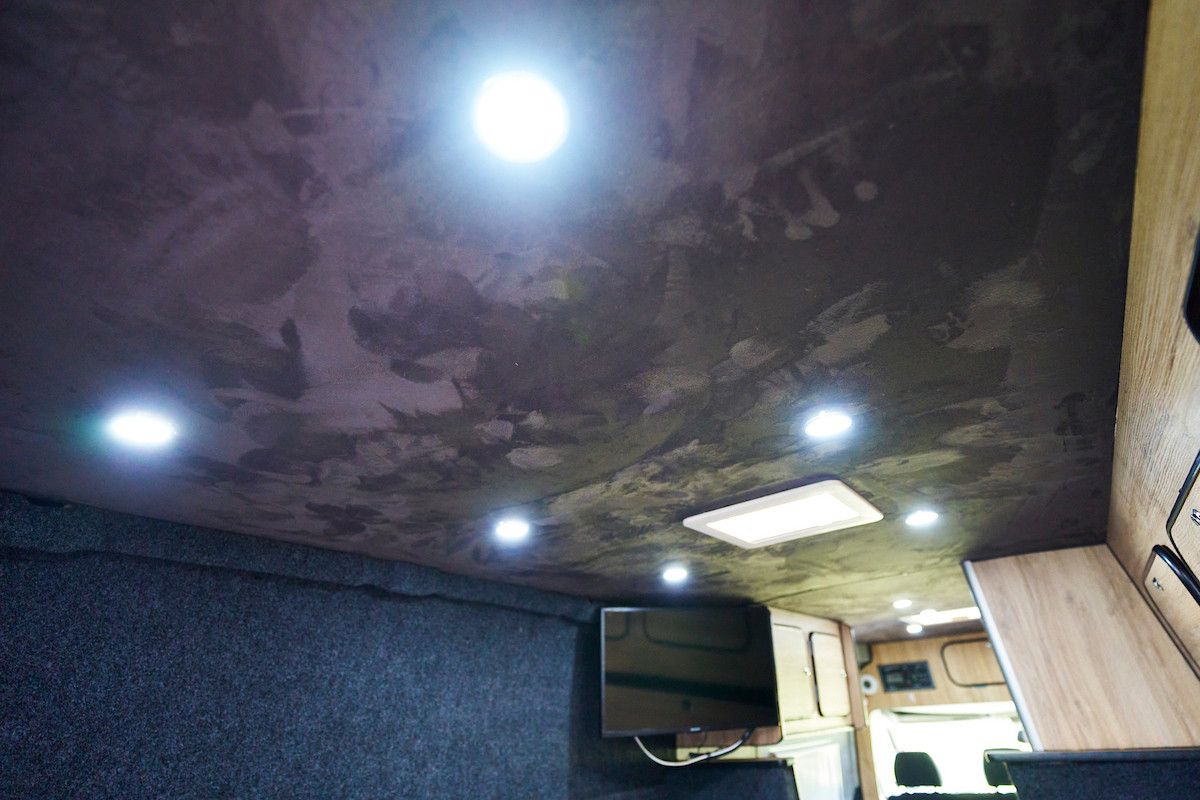 A Mercedes Sprinter Campervan called Silver-Comet and for hire in Brighton & Hove, East Sussex