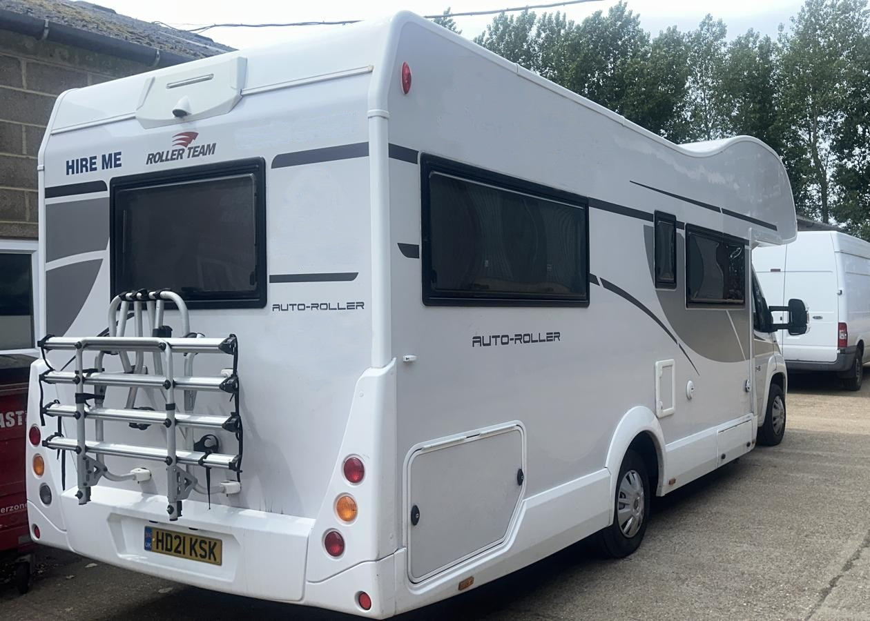 A OverCab Motorhome called Davina and for hire 