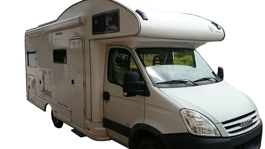 A OverCab Motorhome called Daily and for hire in Antalya, Turkey