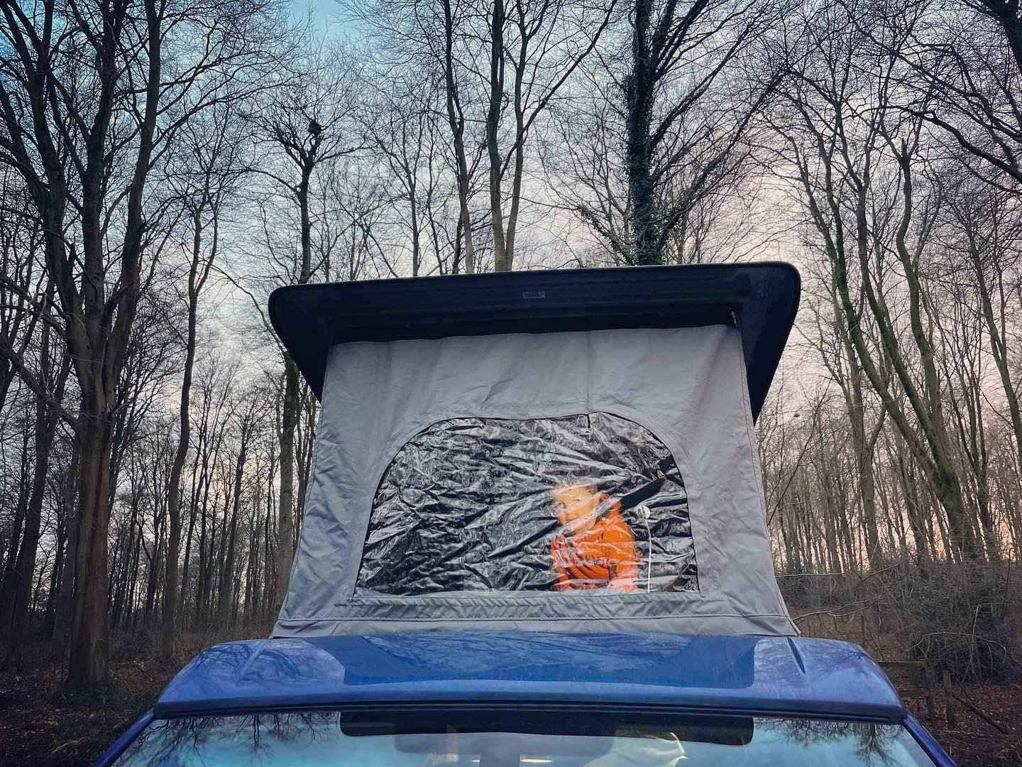 A VW T6 Campervan called Bluey-P- and for hire in Wiltshire, Wiltshire