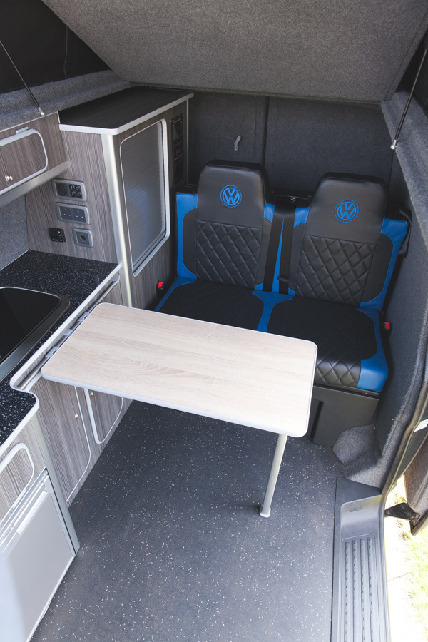 A VW T5 Campervan called Odie and living area for hire in Sittingbourne, Kent