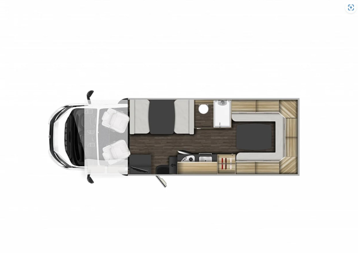 A Roller team Motorhome called Davina and for hire in Dover, Kent