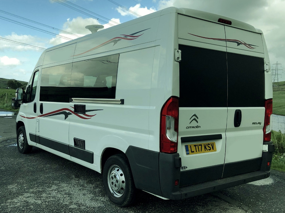 A Citroen Motorhome called Pexzes and for hire in Rochdale, Lancashire