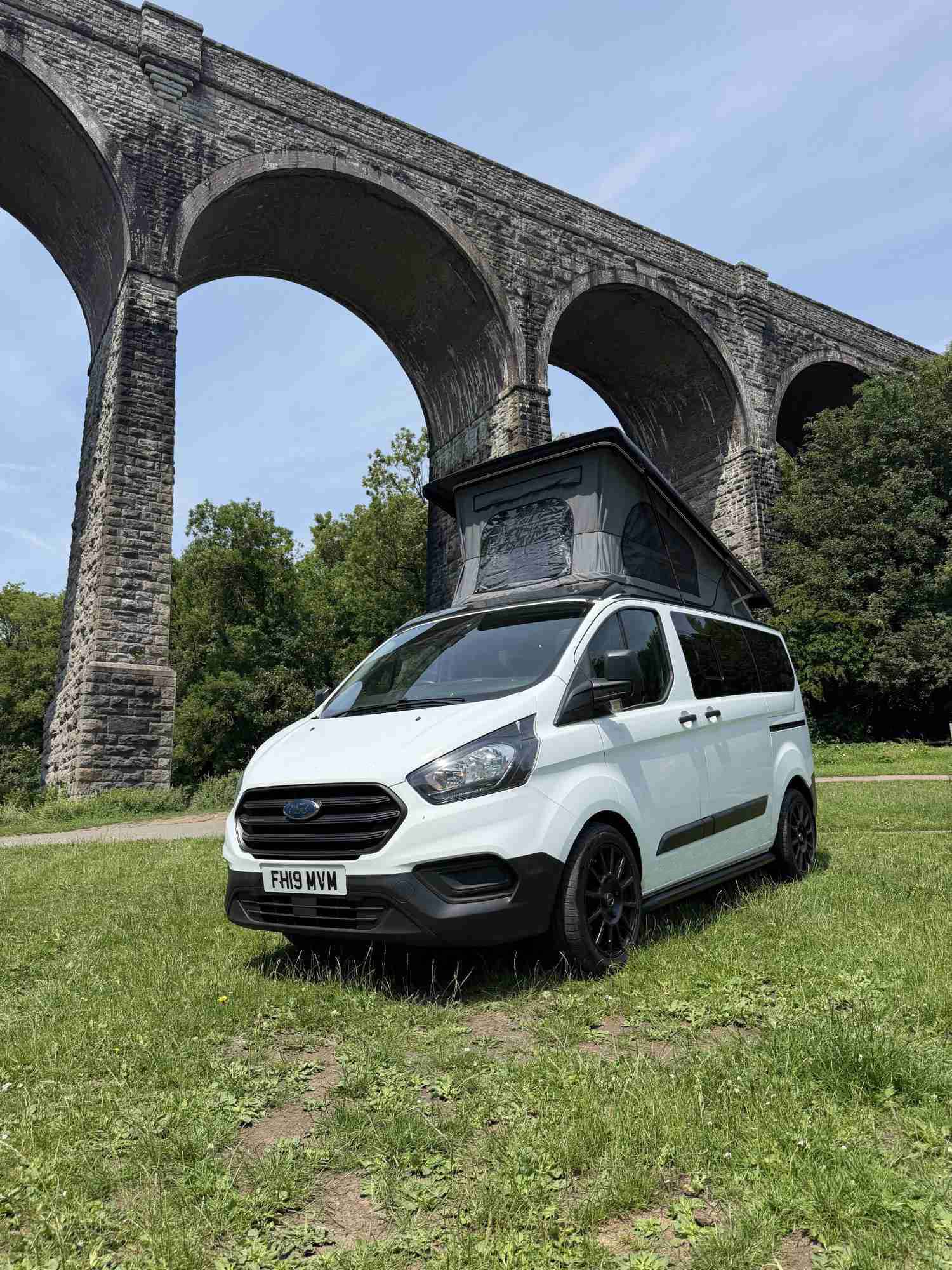 A Ford Campervan called Cwtch and for hire