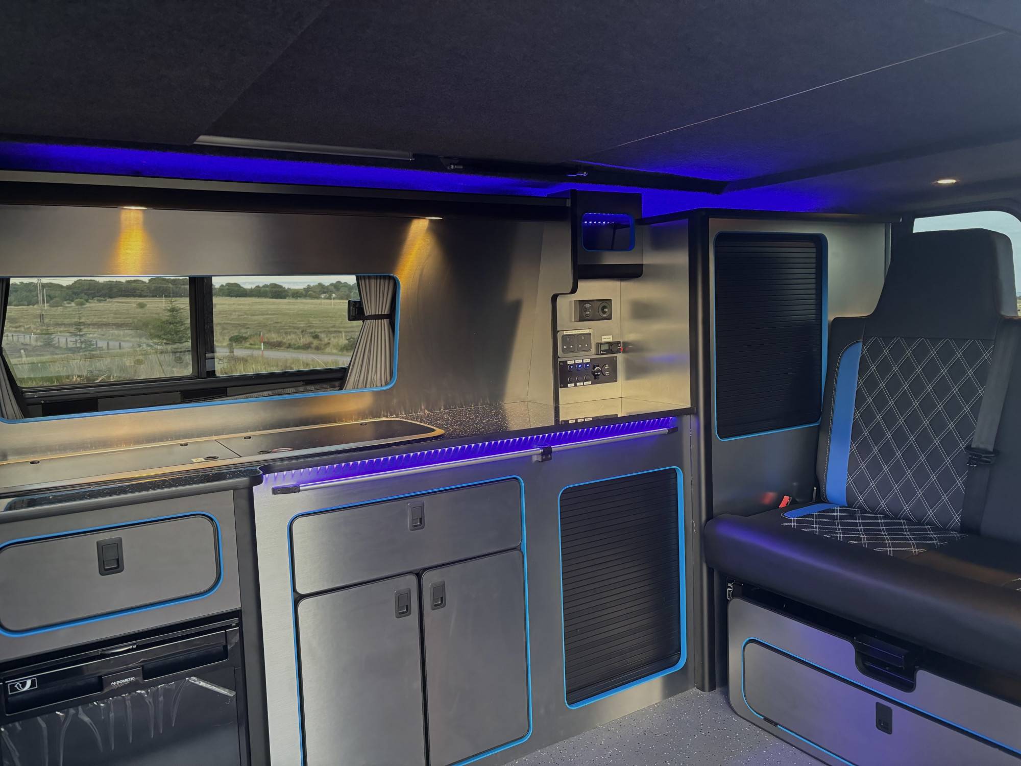 A Ford Campervan called Ford and for hire in Glasgow, Glasgow