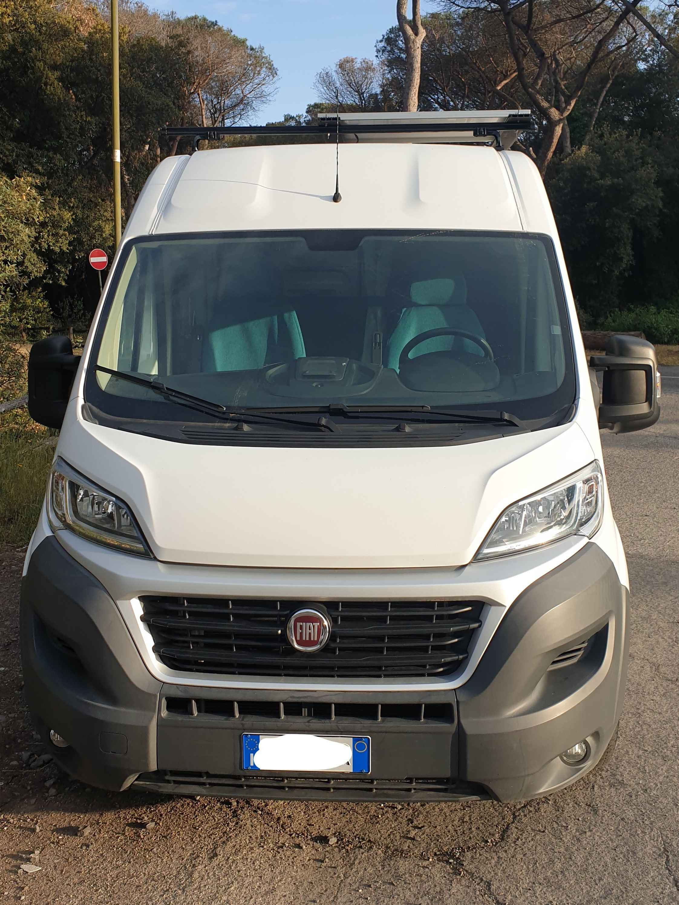 A Fiat Campervan called Kai-Family and for hire in roma, Italy