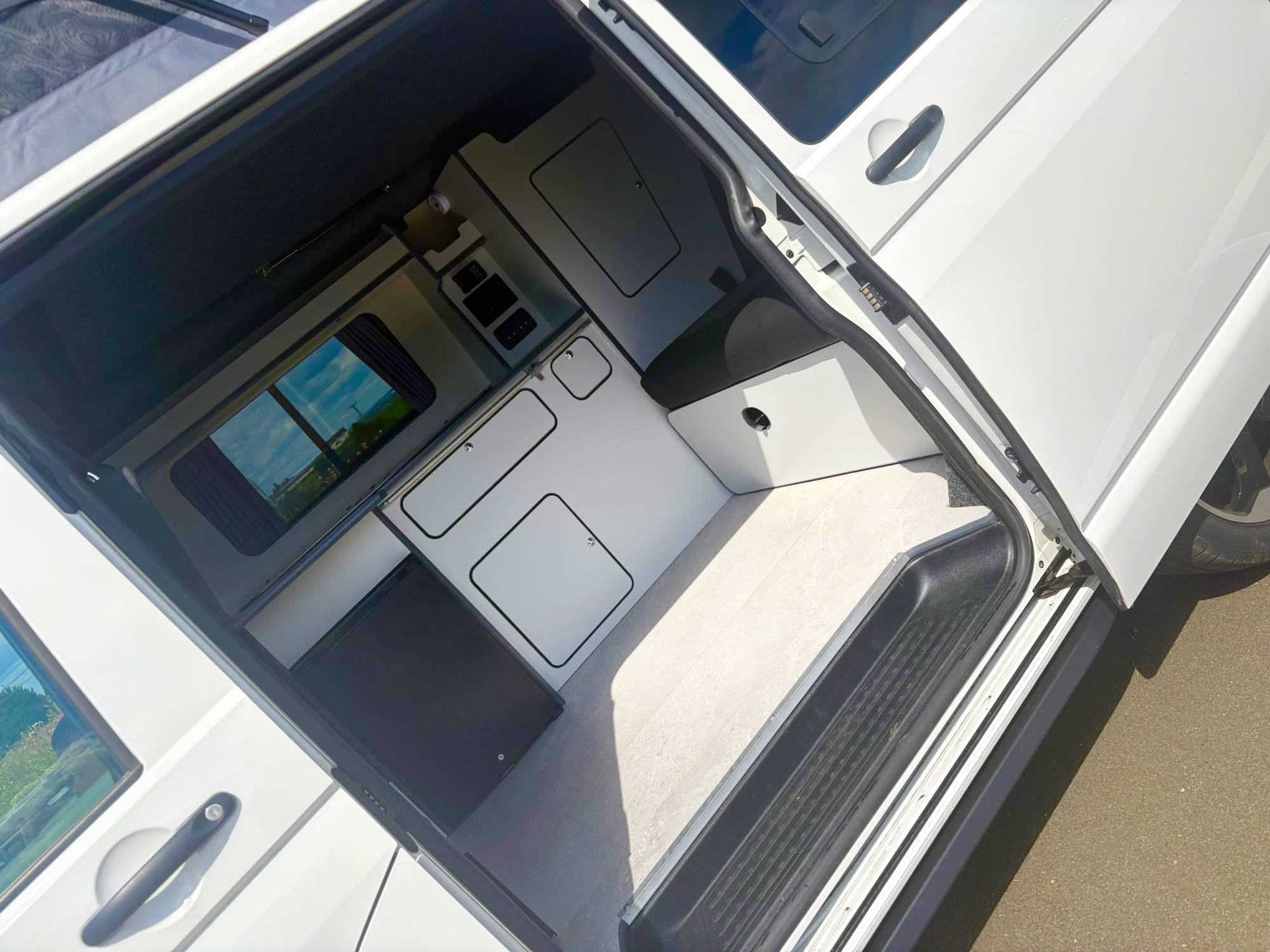 A VW T6 Campervan called Harris and for hire in Glasgow, Glasgow