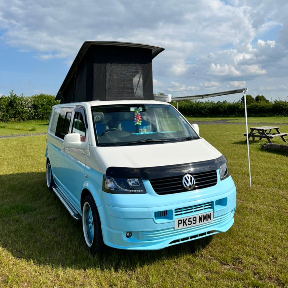 A  Campervan called Atlantis and  for hire in Droitwich, Worcestershire