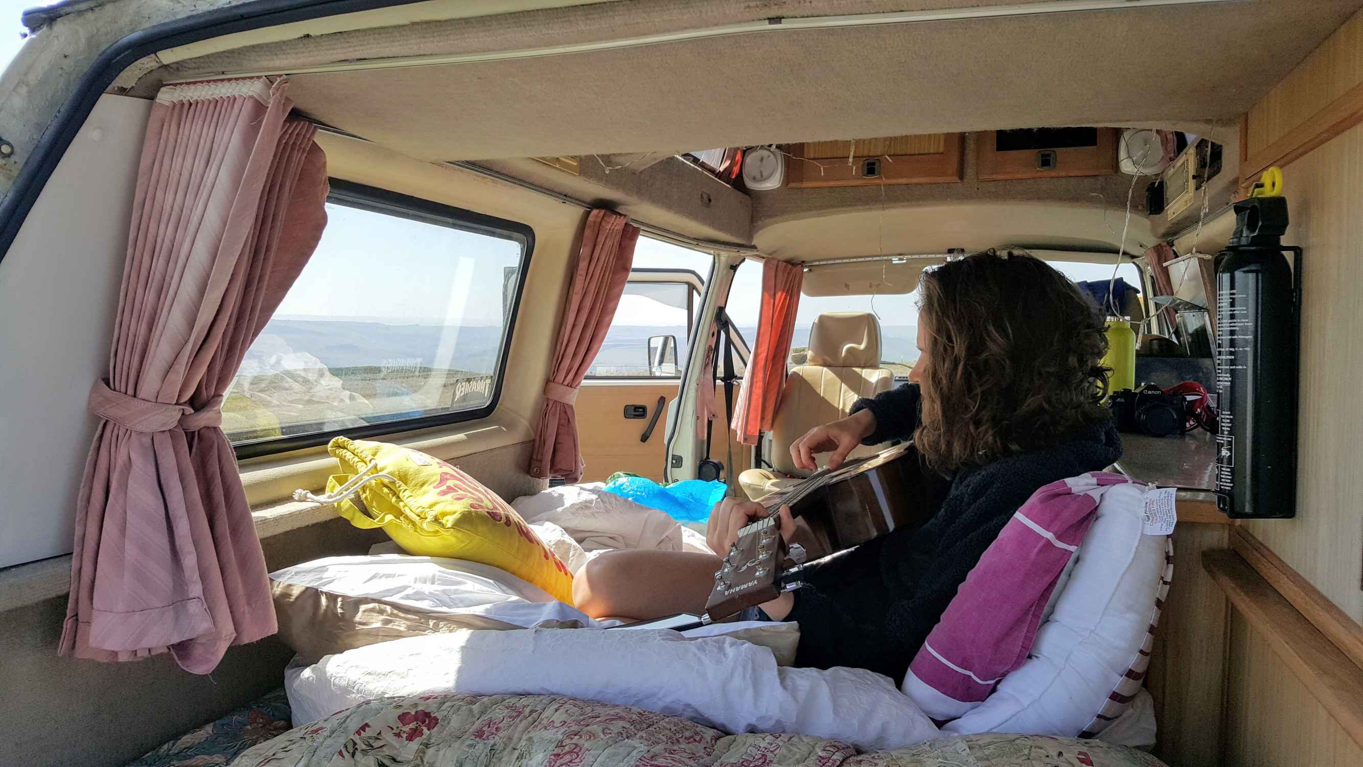 A VW T3 Campervan called Frieda and for hire in London, London