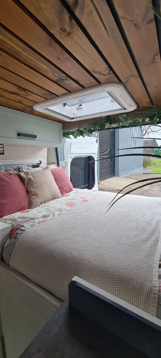 A Citroen Campervan called GLEN and for hire 