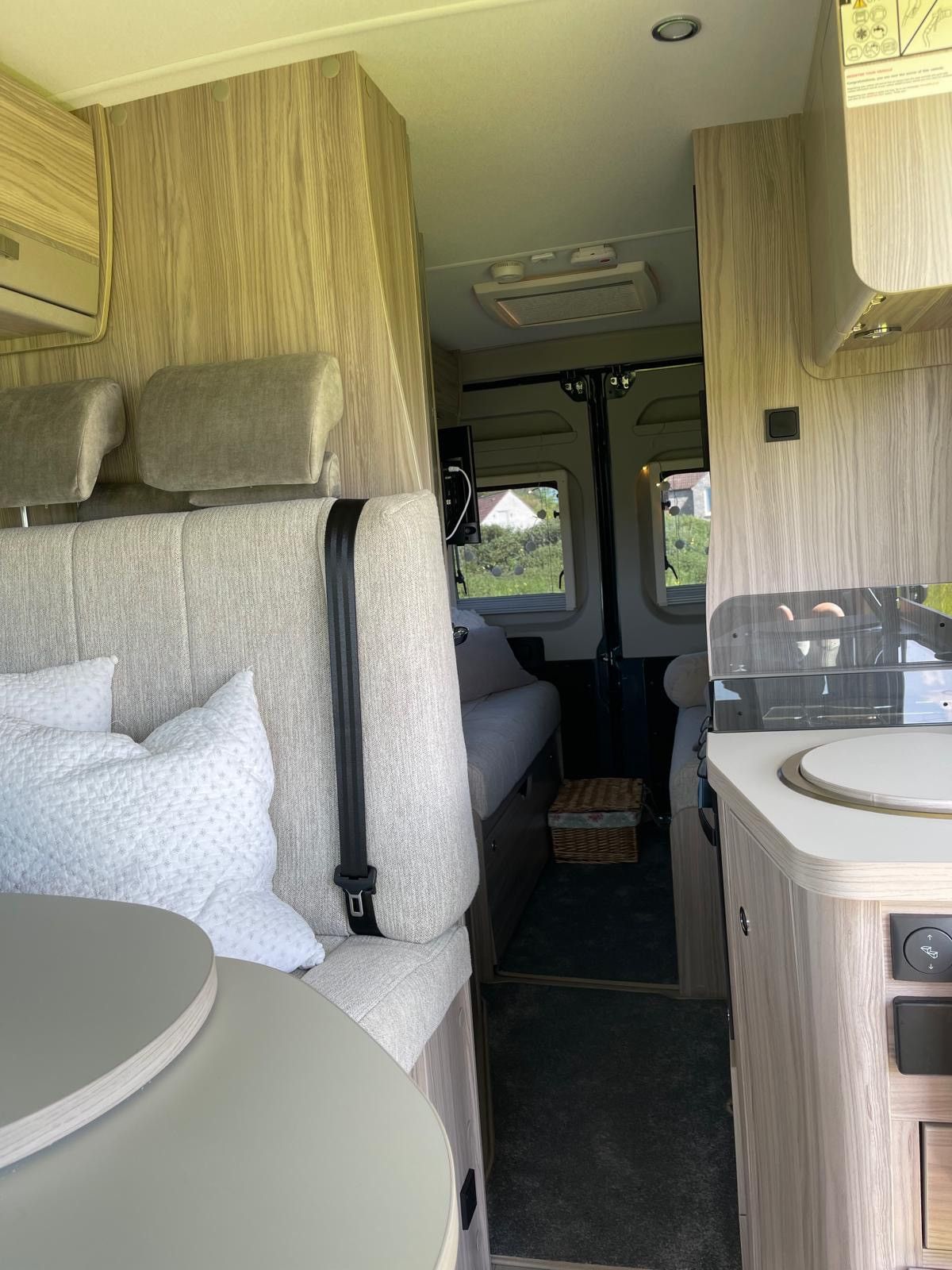 A Fiat Campervan called Berti and for hire in Wedmore , Somerset