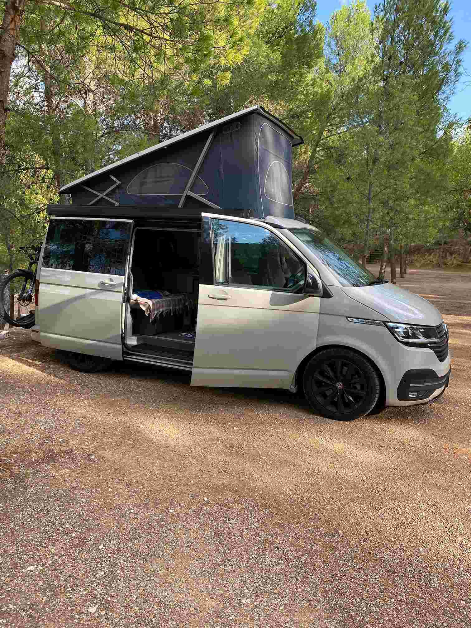 A VW T6 California Campervan called 22Cali and for hire in Derby, Derbyshire