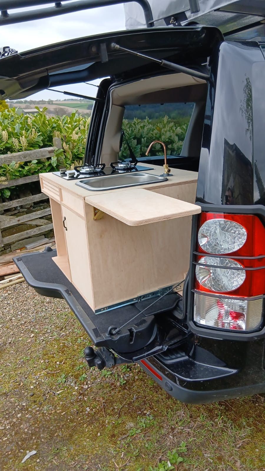 A Land Rover Campervan called The-Beast and for hire in West Yorkshire, West Yorkshire