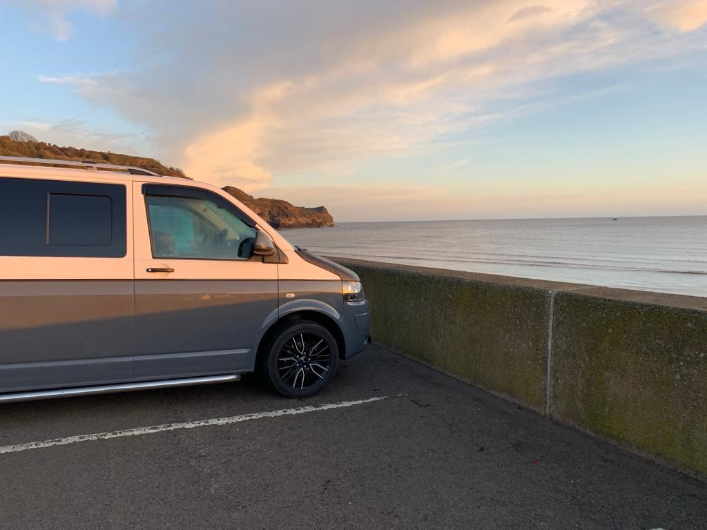 A VW T5 Campervan called Vinny and for hire in Lancashire, Greater Manchester