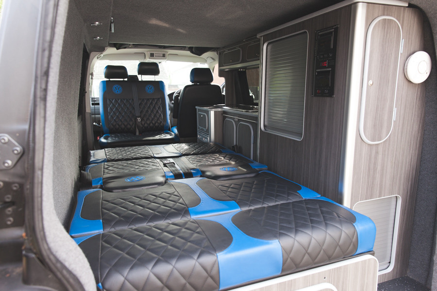 A VW T5 Campervan called Odie and rock and roll bed for hire in Sittingbourne, Kent