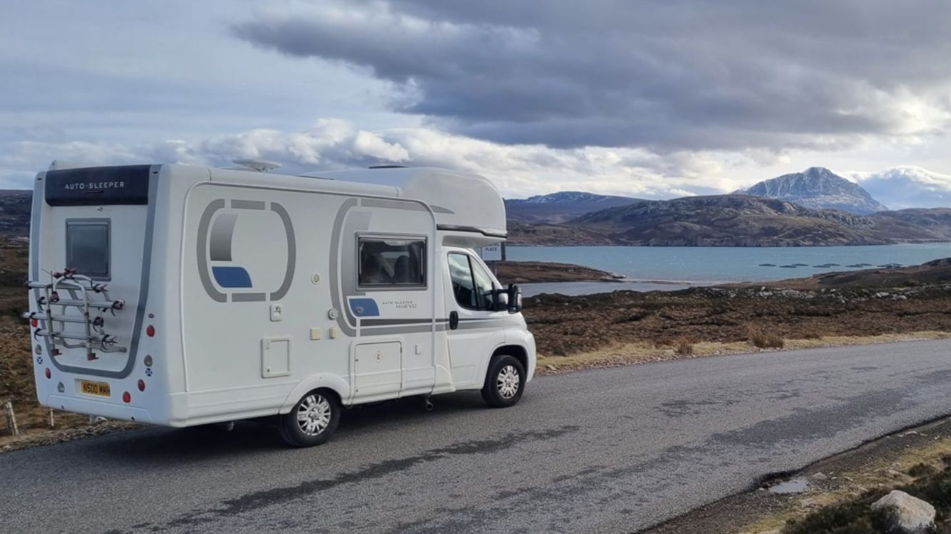 A  Motorhome called Lisa and  for hire in Hopeman , Moray