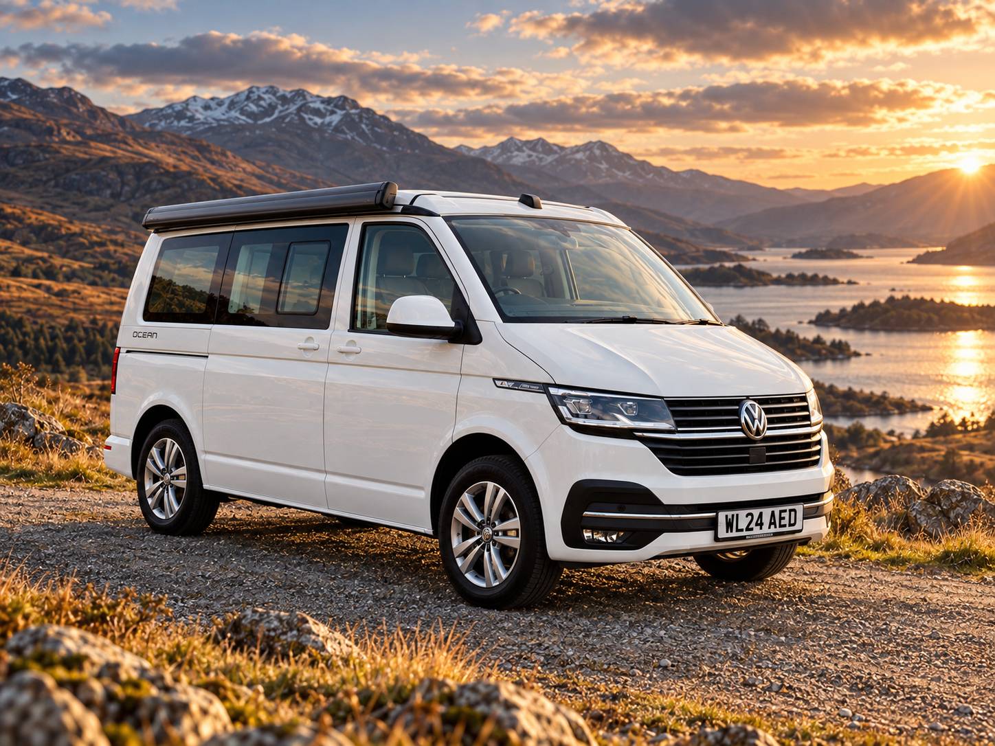 A VW T6 California Campervan called Bettie- and for hire 