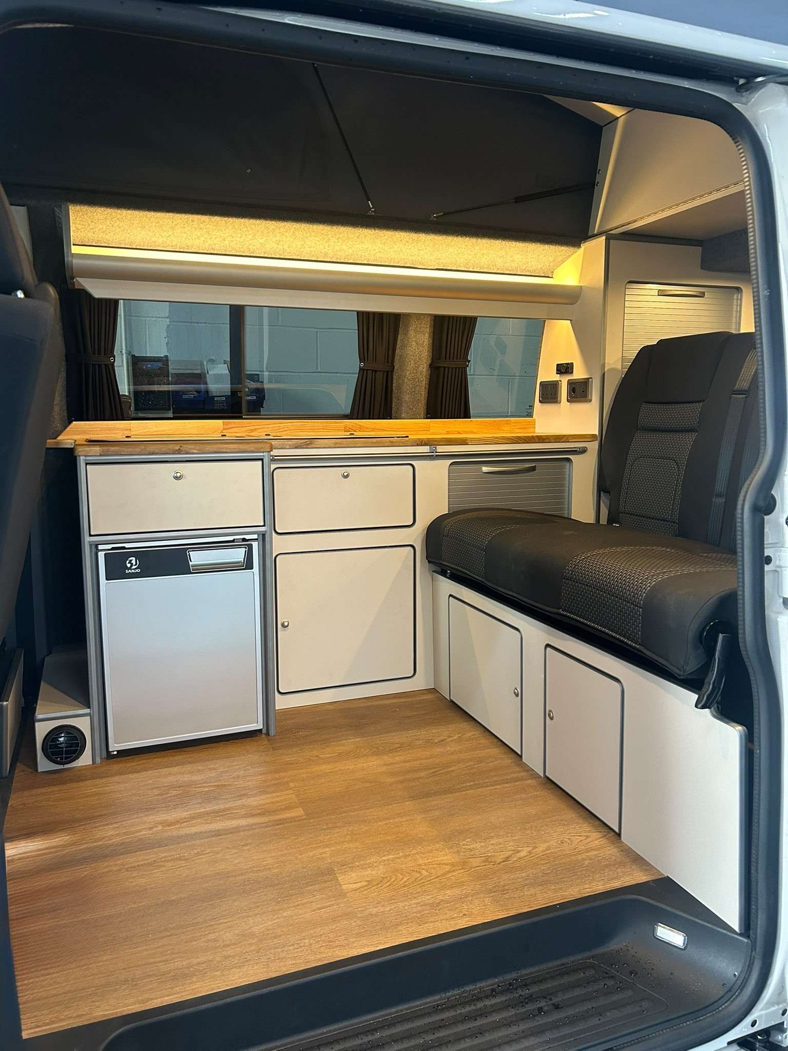 A VW T6 Campervan called Tina and for hire in Knutsford, Cheshire