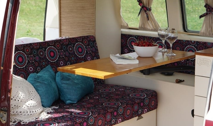 A VW T3 Campervan called Kozmo and for hire in Ljubljana, Montenegro