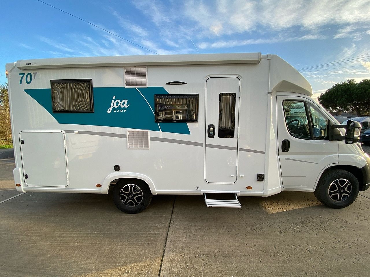 A  Motorhome called Joa70T and  for hire 