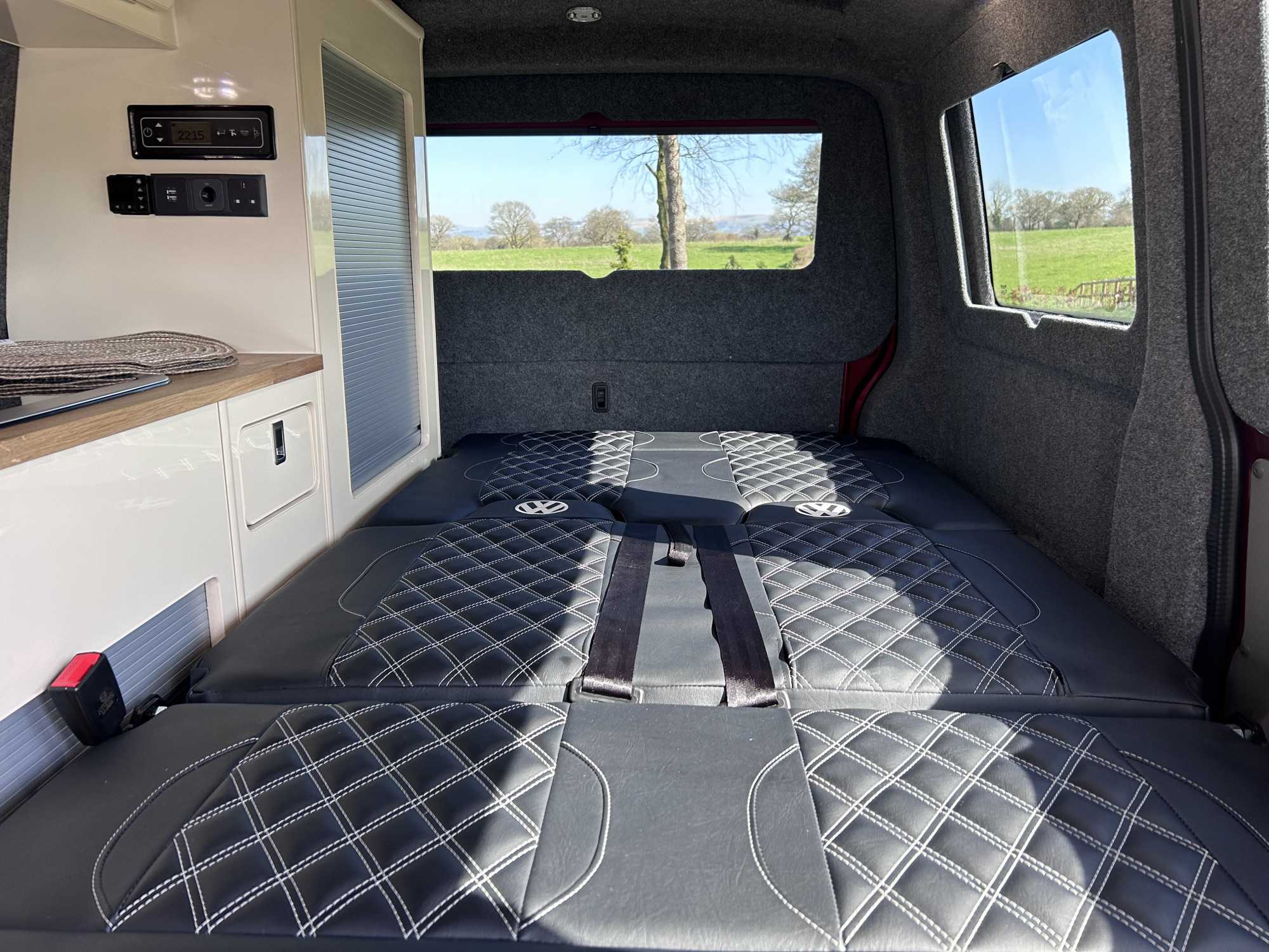 A VW T6 Campervan called RubyDub and for hire in knutsford, Cheshire