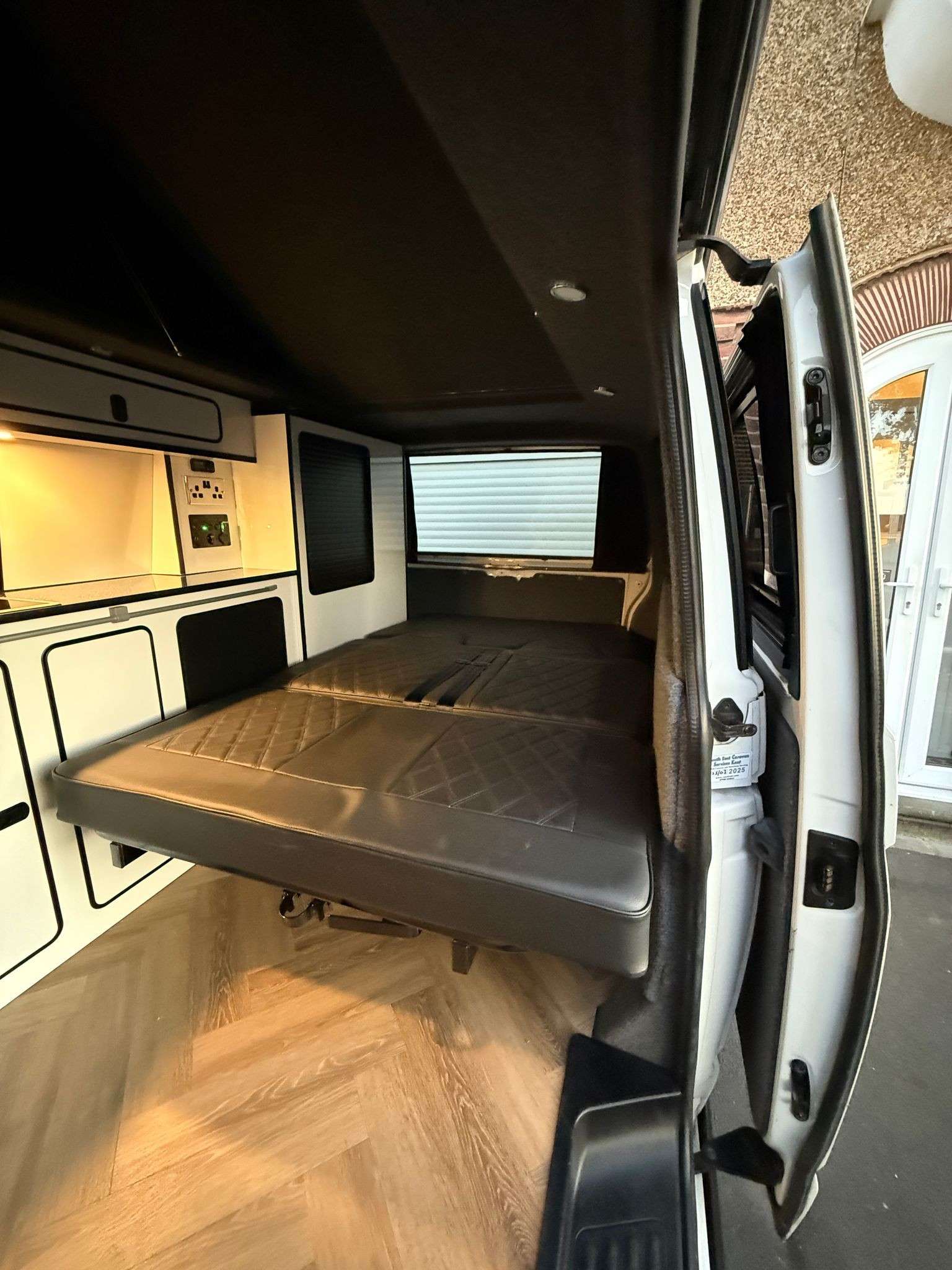 A VW T6 Campervan called Dubbie and for hire 