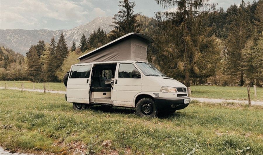 A VW T5 Campervan called Mate and for hire in Ljubljana, Croatia