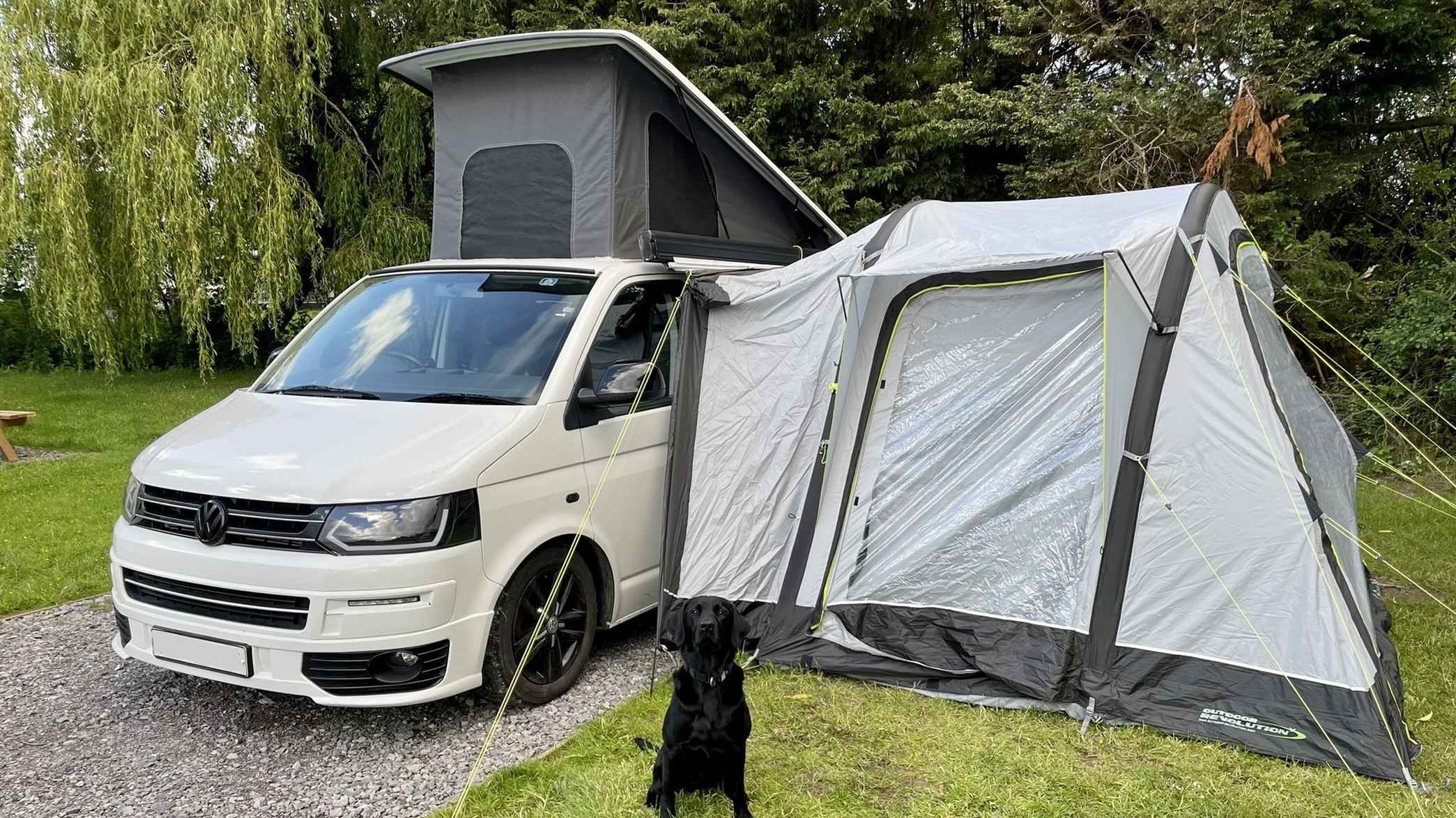 A VW T5 Campervan called Earle and for hire in Sandbach, England
