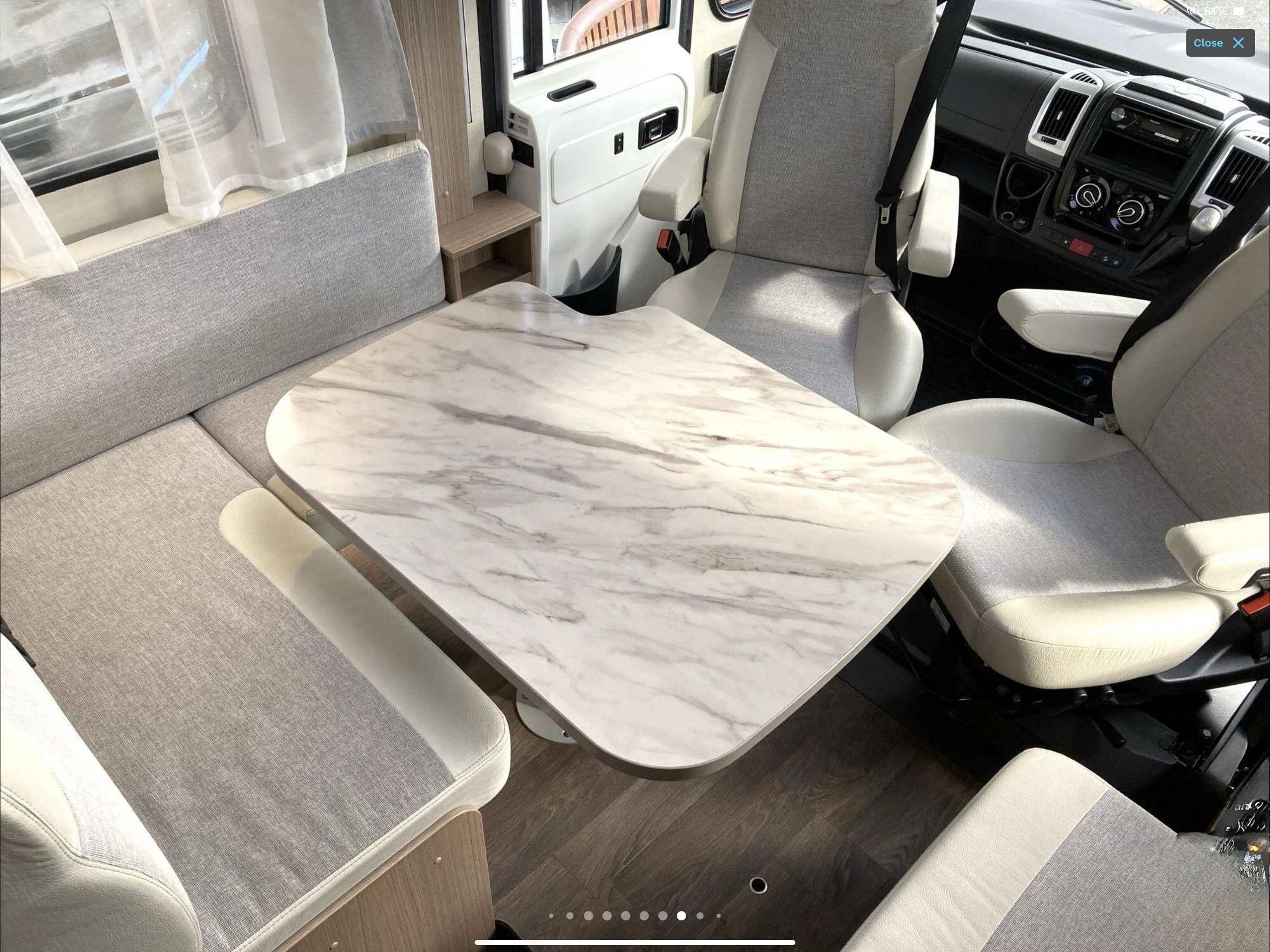A A-Class Motorhome called Goldie and for hire in Haverhill, England