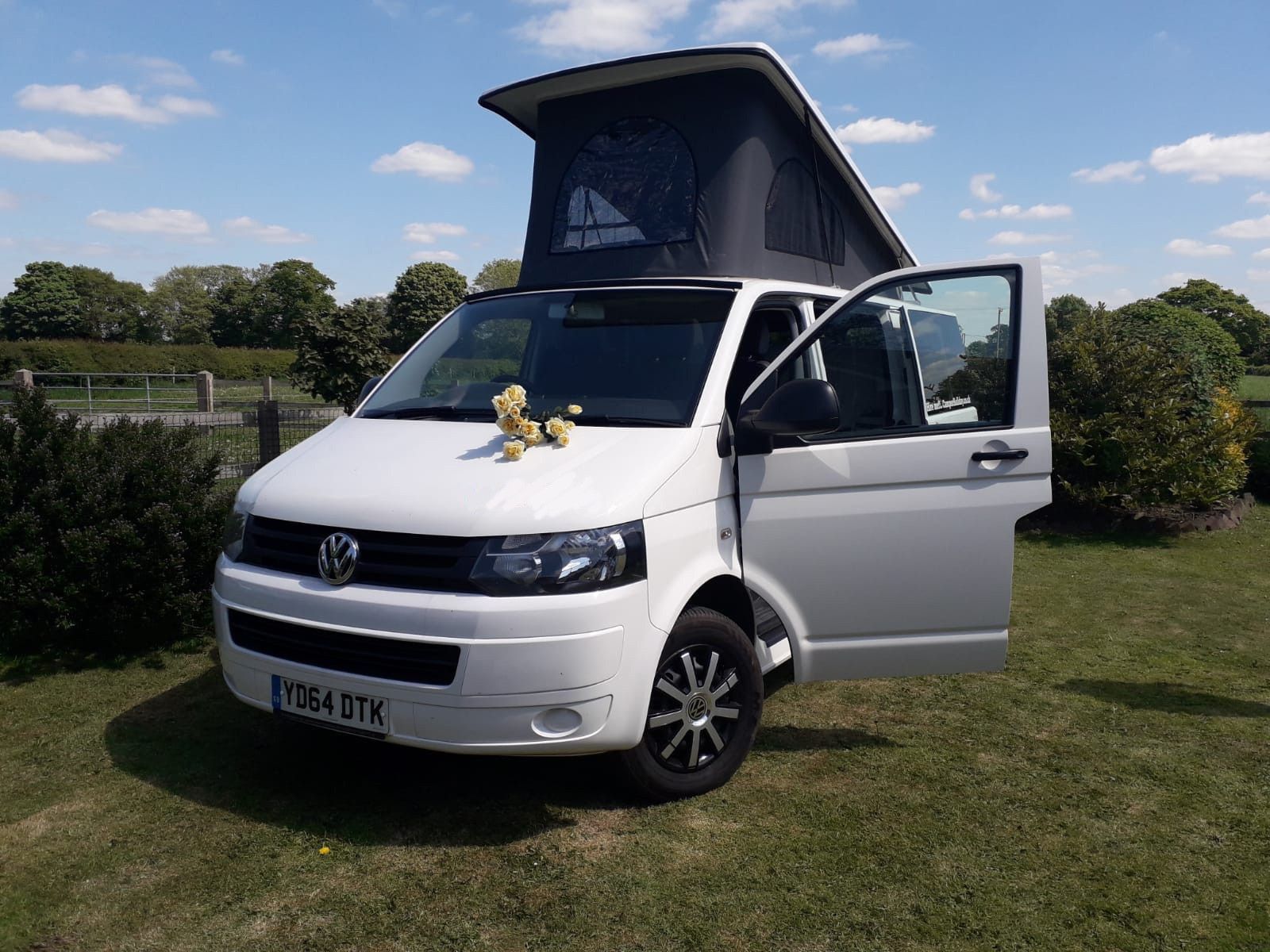 A VW T5 Campervan called WilmaT5 and for hire in Middlewich, England
