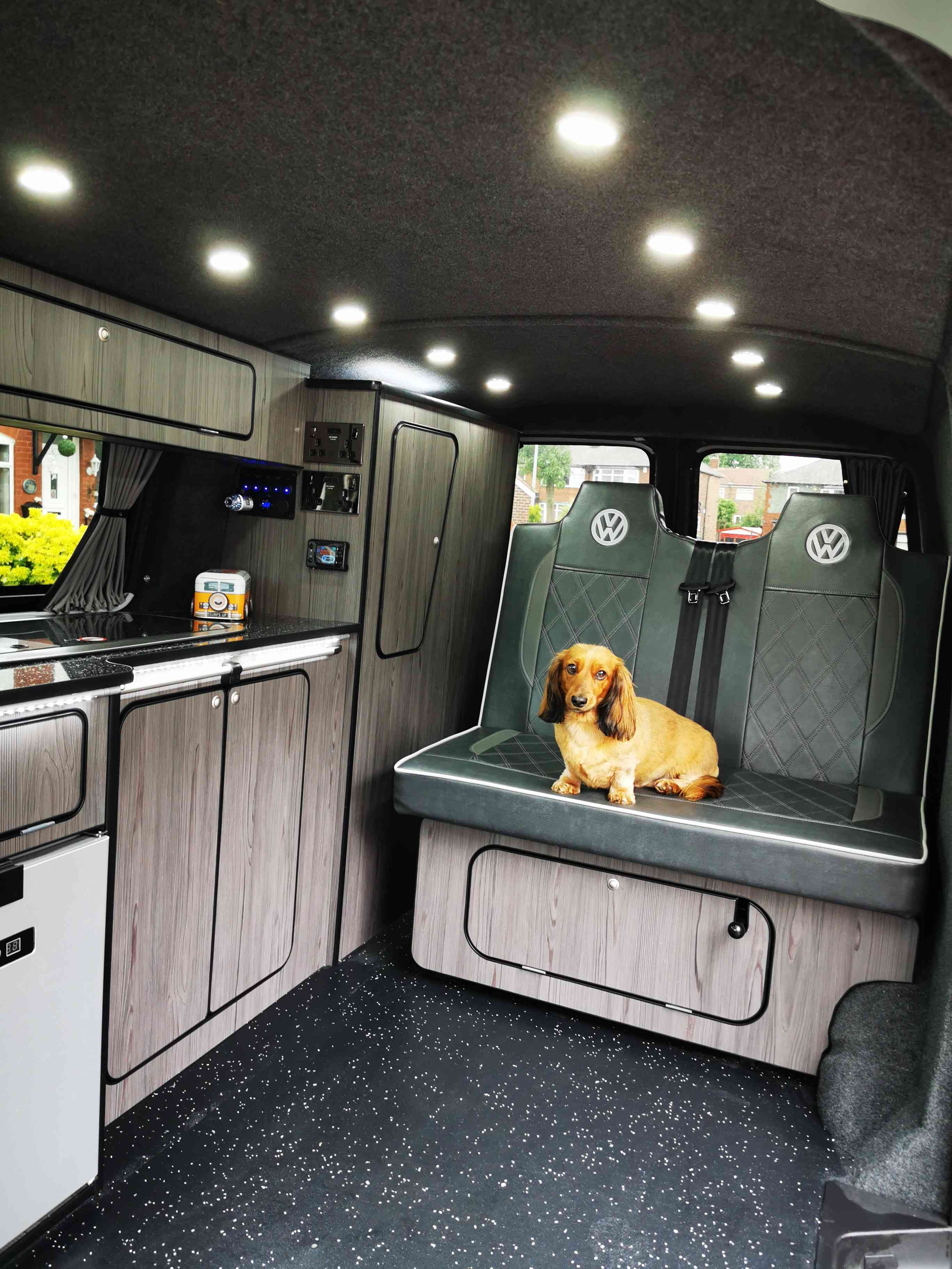 A VW T5 Campervan called Vinny and for hire in Lancashire, Greater Manchester