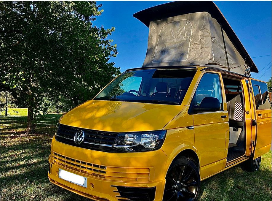 A VW T5 California Campervan called Hacienda and for hire in Chelmsford, England