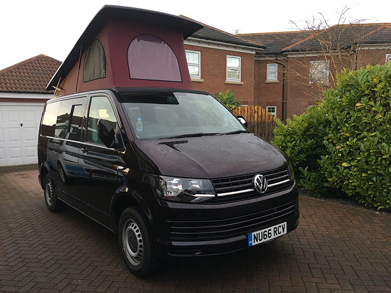 A VW T6 Campervan called Viashia and for hire in cleveland, Durham