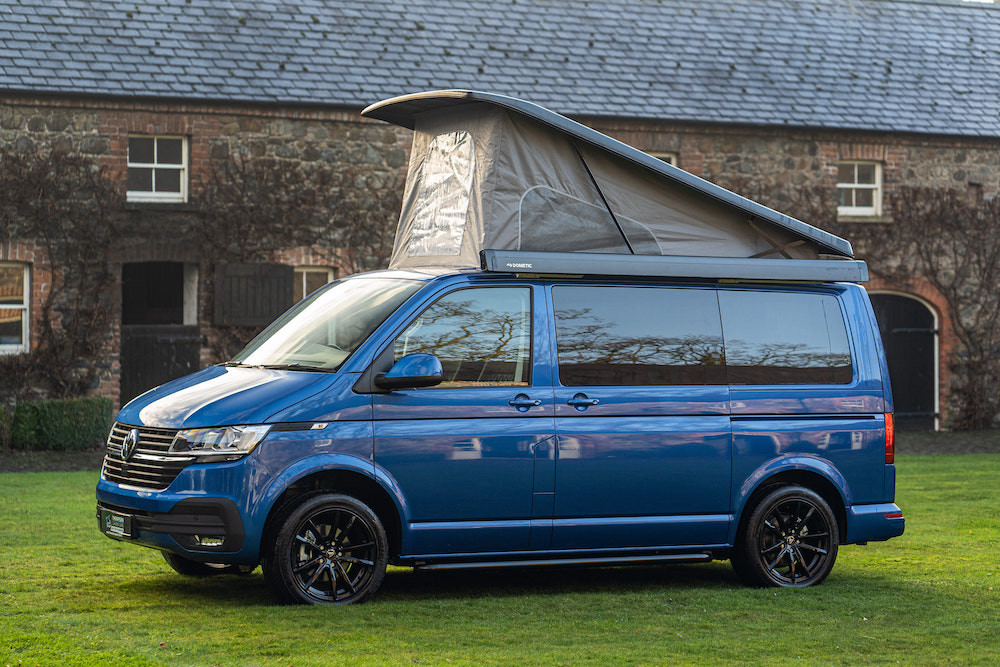 A VW T6 Campervan called Blue-T6 and for hire in Magheralin, Down