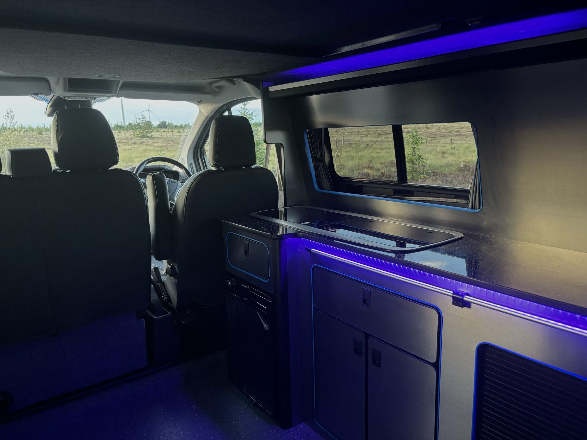A Ford Campervan called Ford and for hire in Glasgow, Glasgow
