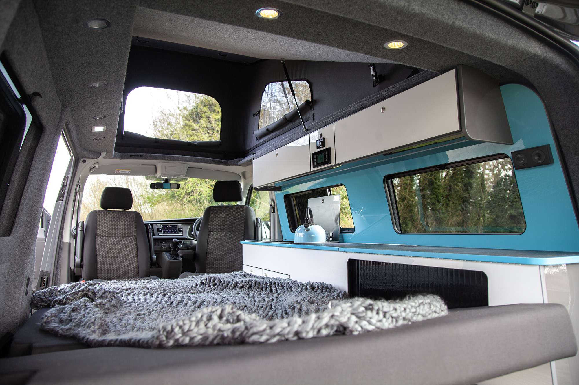 A VW T6 Campervan called Perry and for hire in Northampton, Northamptonshire