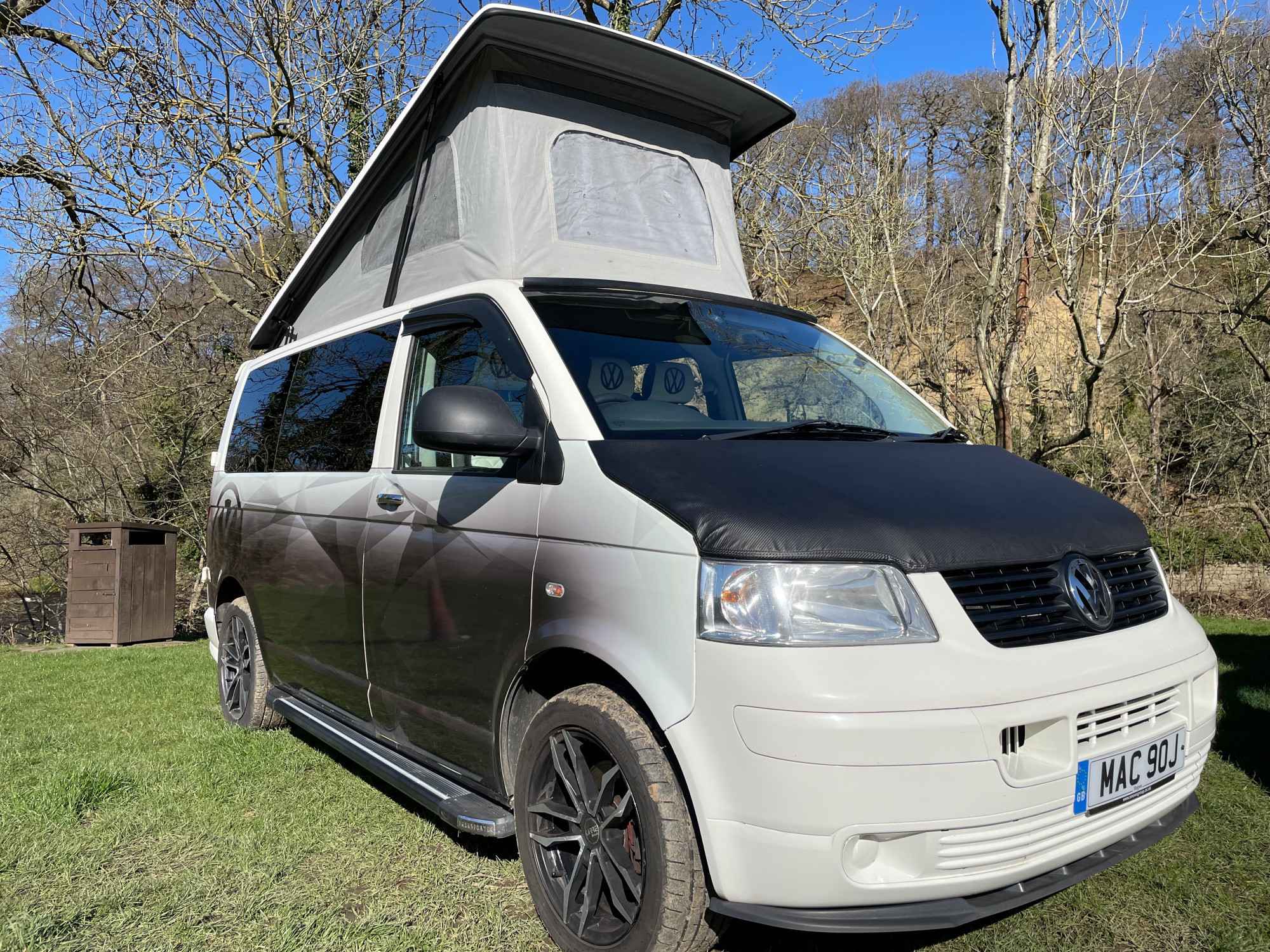 A VW T5 Campervan called Shadow and for hire in Chester-le-Street, England